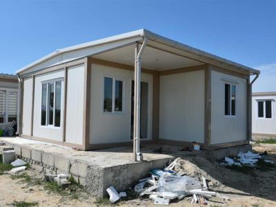 Container house construction